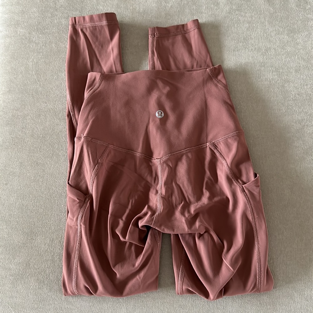 Lululemon Align HR with Pockets - 25” Briar Rose Size 0